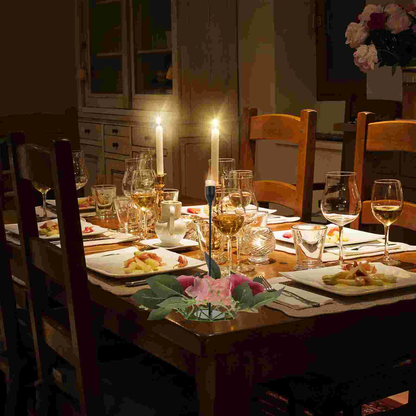 

Wreath Rings Flower Ring Holder Wreathscenterpieces Tables Rose Advent Floral Door Mini Pillar Artificial Summer Rustic