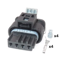 1 set 4 ways auto parts 805 122 541 car sealed socket for bmw automobile exhaust electronic valve wire cable plug
