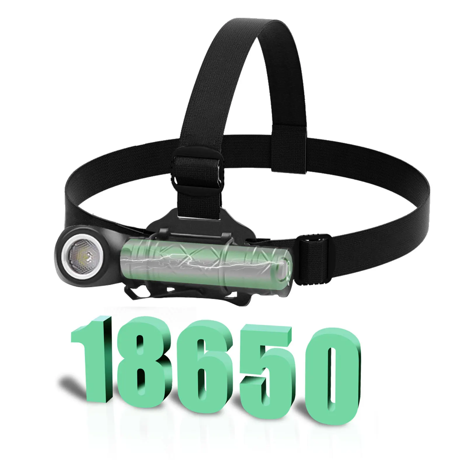 USB светодиодный налобный фонарь с магнитным хвостом, рабочий фонарь с зажимом для ручки, фара 18650, налобная вспышка, наружное освещение, верховая езда, рыбалка, охота (art.: 3920d00dc97b1) - 3920d00dc97b1