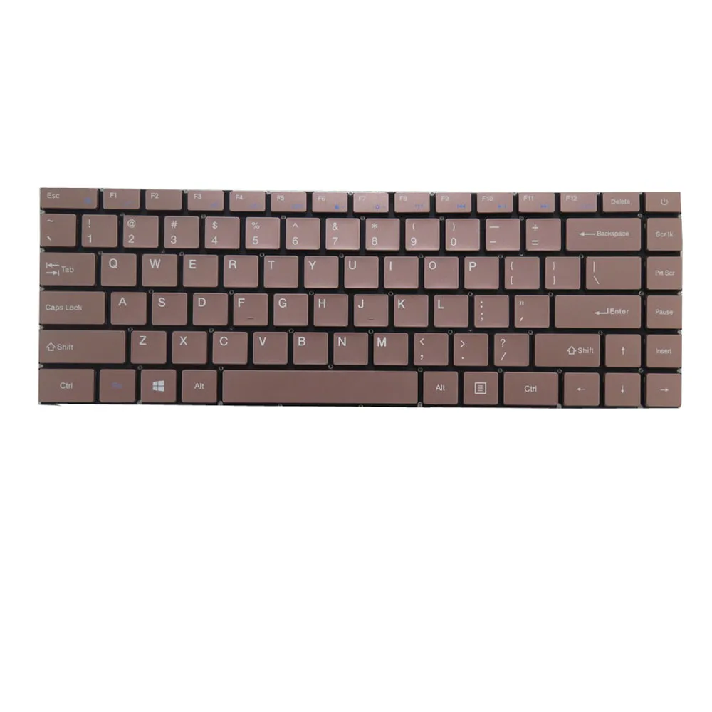 Розовая розово-золотая черная клавиатура с подсветкой для ноутбука IPASON Storm Dragon P3