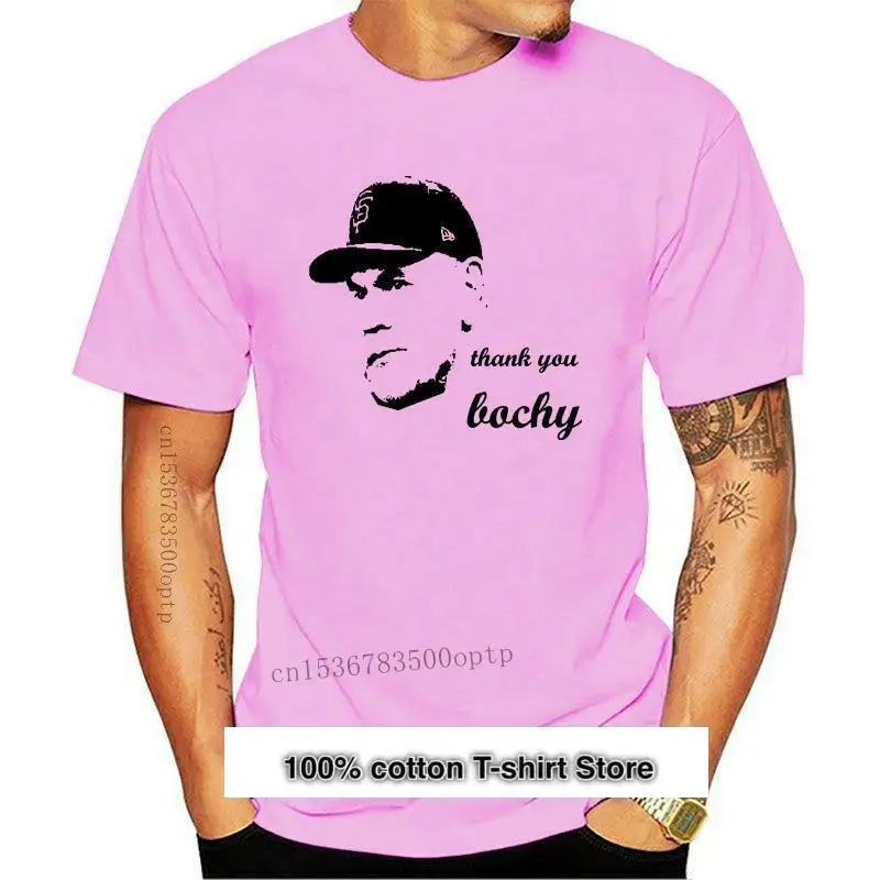 

Белая рубашка для мужчин и женщин, рубашка с надписью Thank You Boch, Брюс Bochy Forever, 2021