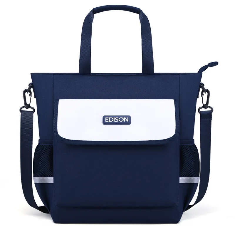 

Edison Edison Tuition Bag For Elementary School Students One Shoulder Diagonal Bag Water Repellent Make-Up Bag Portable Art Bag