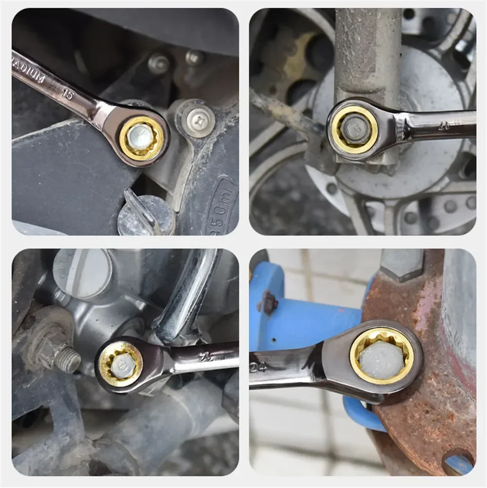 Гаечный ключ с храповым механизмом для ремонта автомобиля быстрое и экономичное