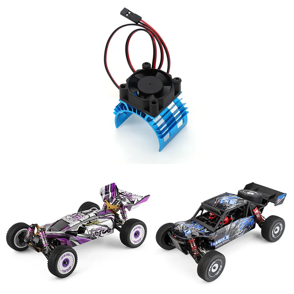Для WLtoys A959-B 144001 124019 RC Car алюминиевый сплав крышка радиатора двигателя с