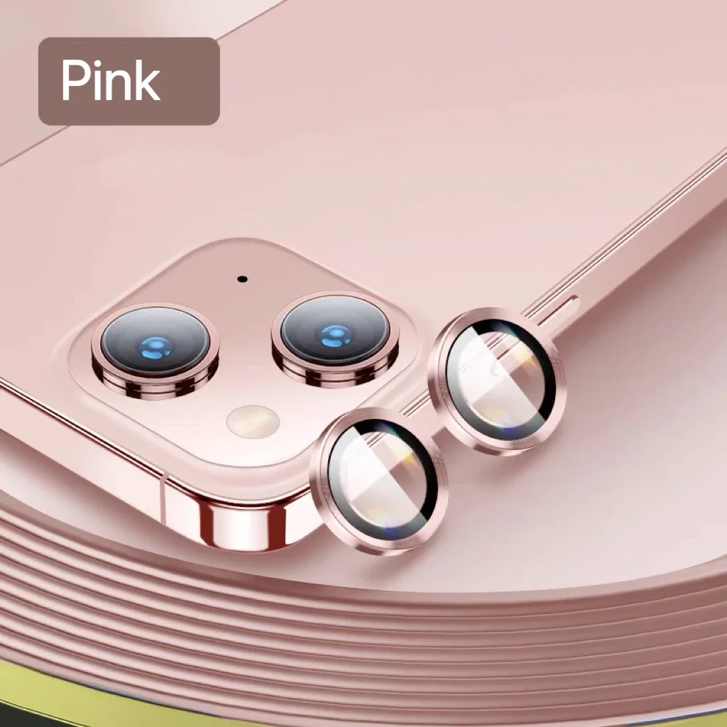 Металлическая защита объектива камеры для IPhone 1516 ProMax 15 16Pro металлическое кольцо