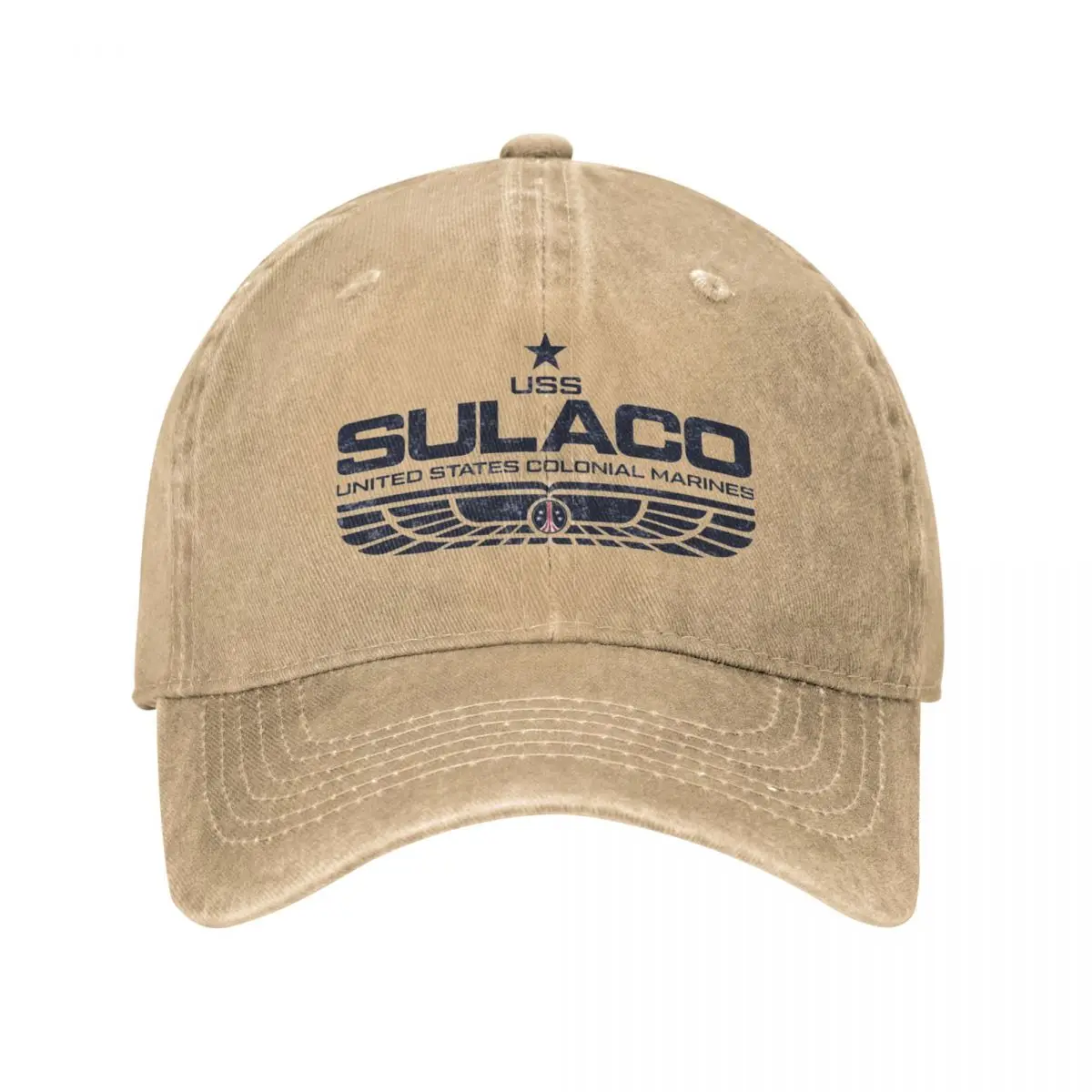 

Sulaco 2 USS Unisex Baseball Caps Alien Weyland Yutani Distressed Cotton Hats Cap Casual Outdoor Summer Gift Snapback Hat