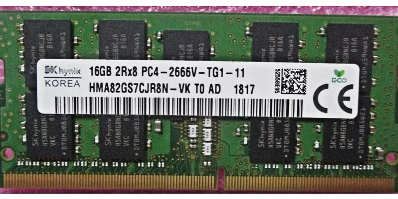

RAM HMA82GS7CJR8N-VK 16G 2666 DDR4Notebook рабочей станции ECC память