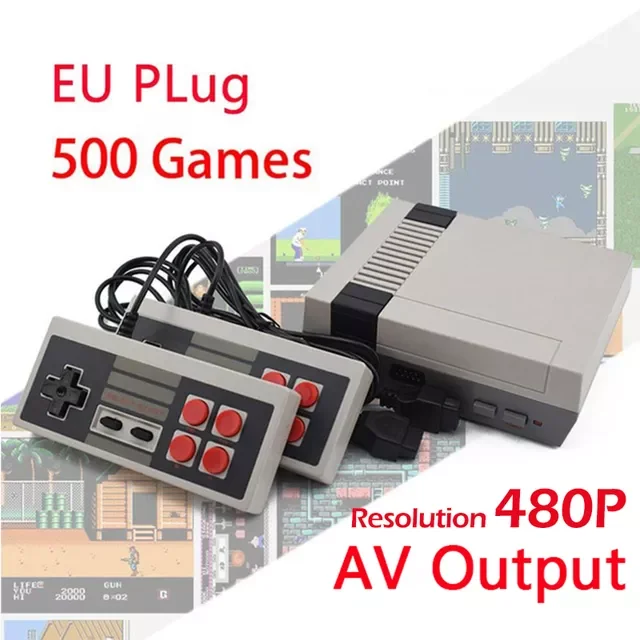 

500/620/621 Games Mini TV Game Console 8 Bit Retro Classic Handheld Gaming Player AV Output Video Game Console Toy