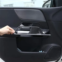 for mercrdes benz w247 b class 2020 lhd abs car interior door handle frame trim cover carbon style