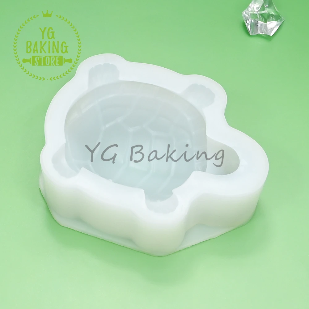 Силиконовая форма Dorica 3D в виде черепахи желе десерт шоколадный мусс для торта