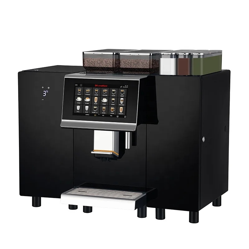 Dr.coffee F22 One Stop Coffee Solution Бункер для двух зерен трехконтейнер порошка коммерческая