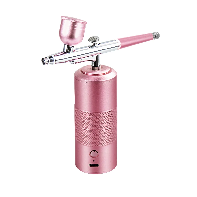 Walberis аэрограф с компрессором. аэрограф аккумуляторный, кейс. беспроводной компрессор для аэрографа. портативный аэрограф. универсальный беспроводной мини-аэрограф.