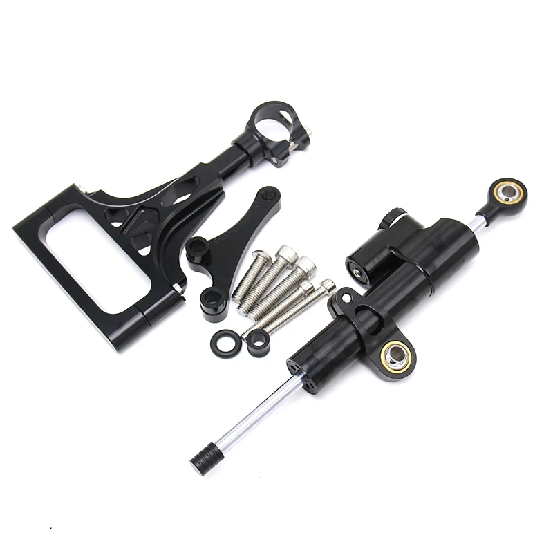 

for Kawasaki Z1000 Z750 2003-2009 Motorcycle Aluminium Steering Stabilizer Damper Mounting Bracket Kit