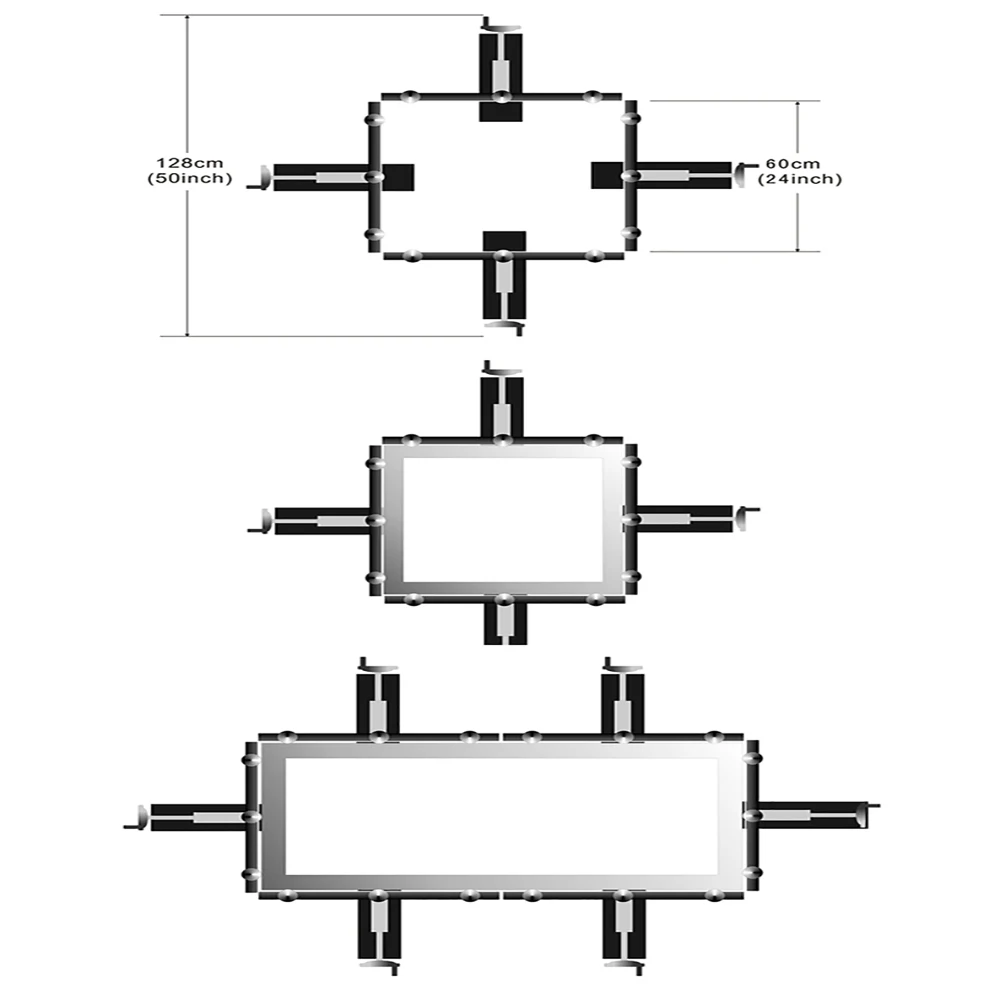 006261 SPE6060 Носилки с быстрым зажимом для трафаретной печати пресс машина растяжки