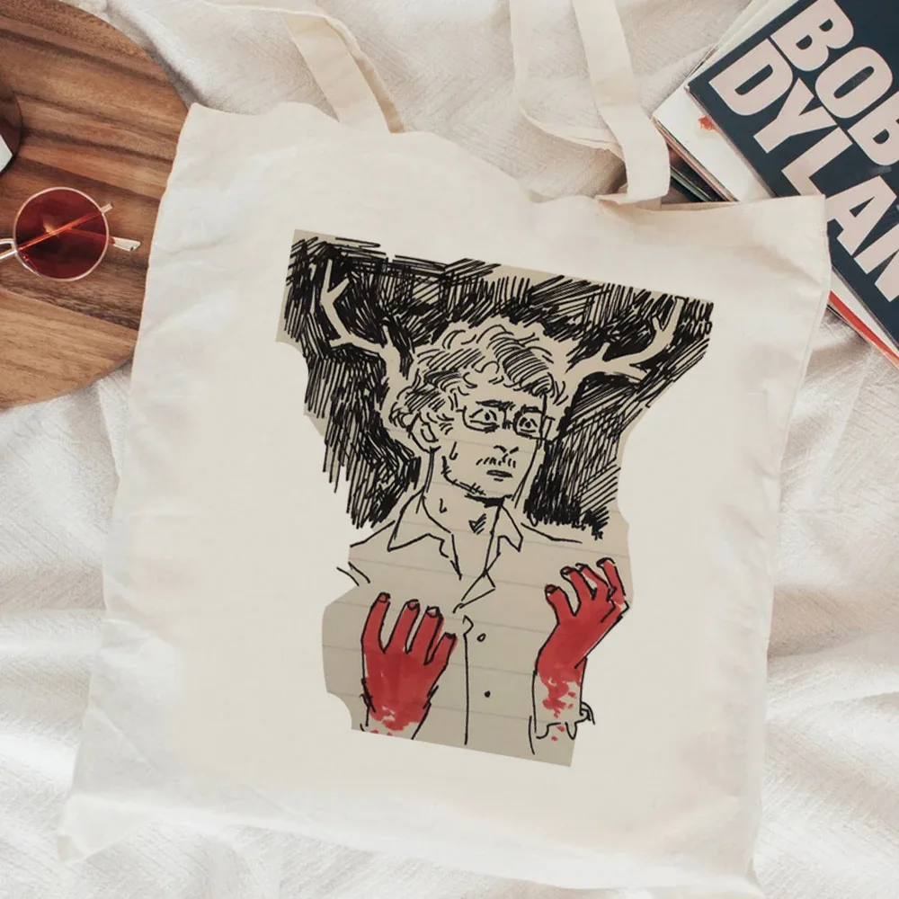 Фото Сумка для покупок Hannibal, перерабатываемая сумка eco bolsa, хлопковая многоразовая сумка-тоут, джутовая плетеная Сумка-тоут №2