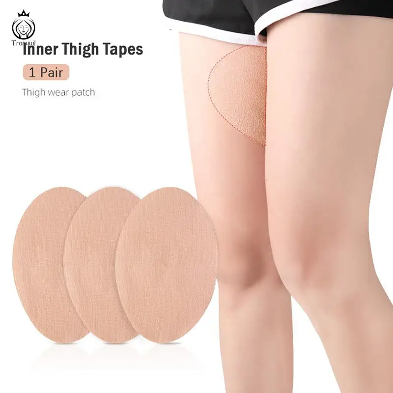 

Women Inner Thigh Anti-wear Patch Tape Spandex Invisible Body Anti-friction Pads Patches Not Stuffy Elastic Leggings Bandage