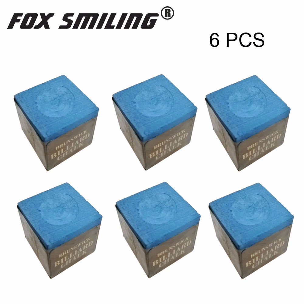 Профессиональный мел для бильярда 6 шт