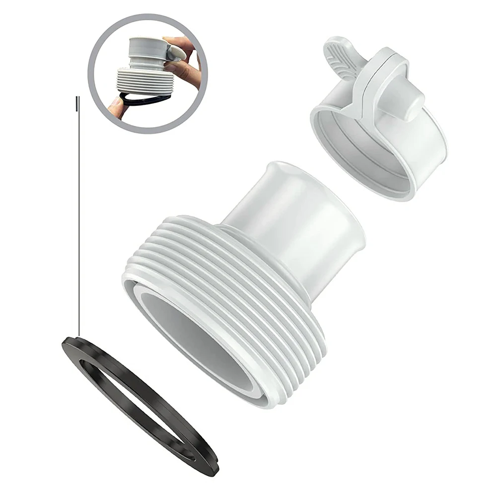 

1.25 inch to 1.5 inch Type B Hose Pool Filter Pumps Adapters for Intex Hose Pump Parts Connector Replacement