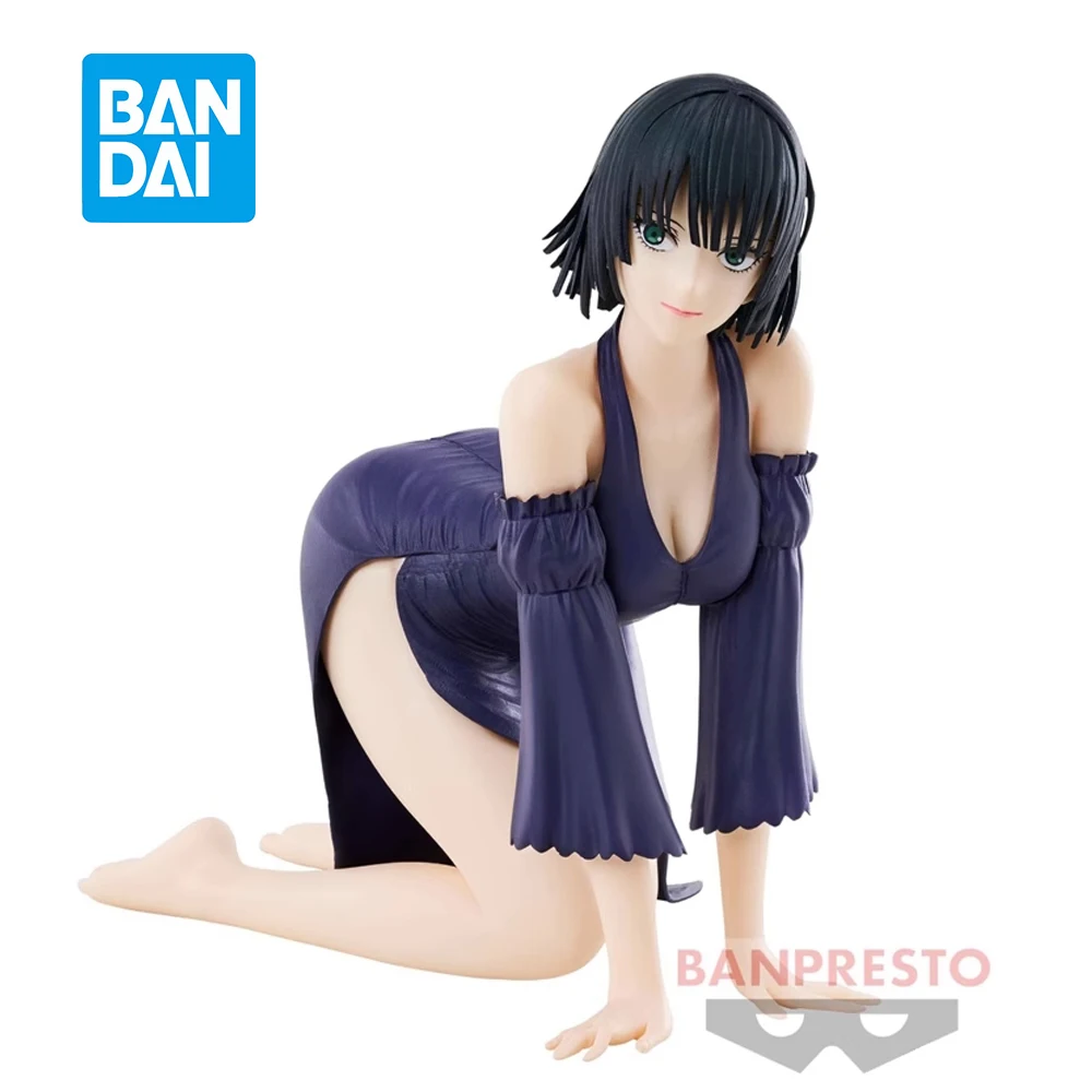 

In Stock Banpresto Relax Time One Punch Man Jigoku No Fubuki 11Cm Original Genuine Anime Figure Pvc Mode Collectible Toys