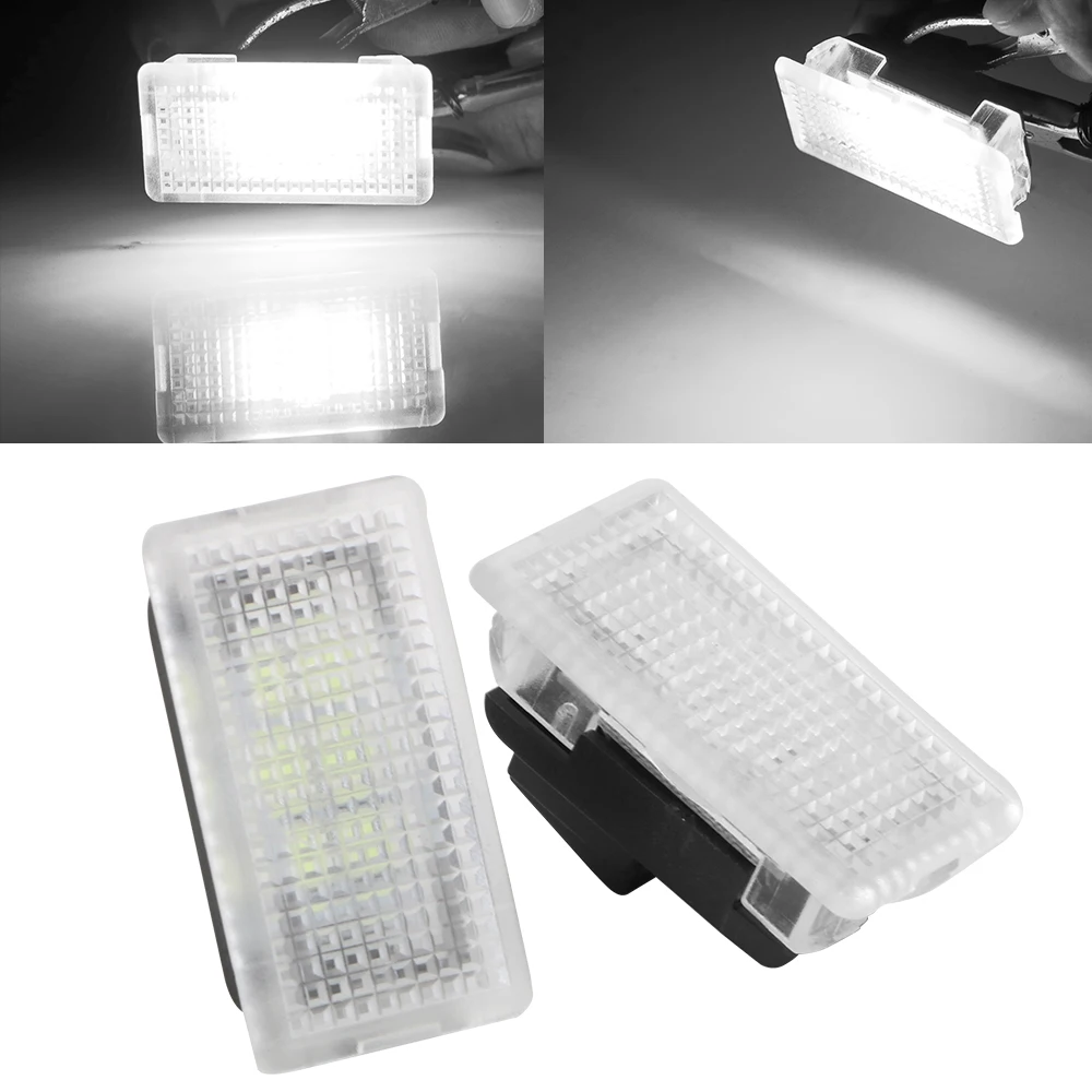 

LEEPEE For Tesla Model 3 Model S Model X Car Reading Light Replacement Indoor Trunk Light Car Door Atmosphere Light 1 pair