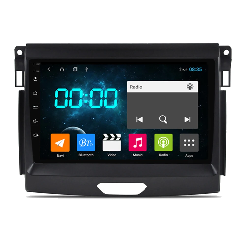 

9 Inch Android 10 Car FM Stereo Radio HD Mp5 Player Touch Screen GPS Navi Wifi Bluetooth for Ford Ranger