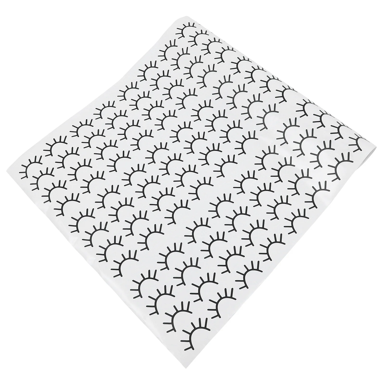 

1 Sheet Home Decor Eyelash Wall Sticker Wall Decal Background Adorable Wallpaper