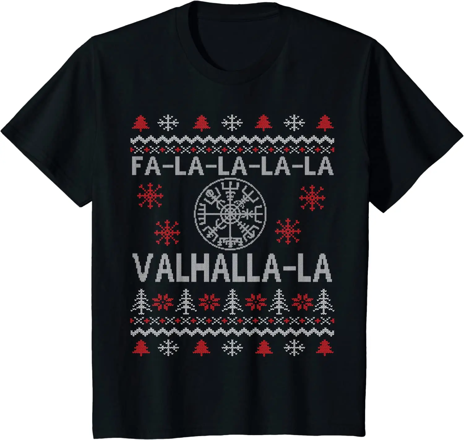 

Руна викингов Vegvisir Compas Valhalla гадкая Рождественская Футболка 100% хлопок O-образный вырез короткий рукав Повседневная мужская футболка Размер ...