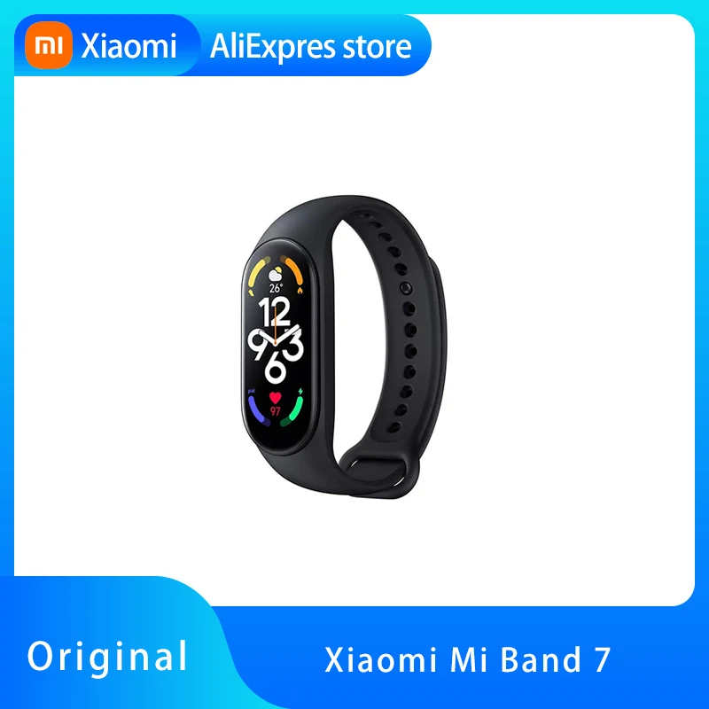 

Xiaomi Mi Band 7 Smart Bracelet 6 Color 1.62″ AMOLED Band7 Screen 24h Blood Oxygen Fitness Traker Bluetooth Waterproof SmartBand