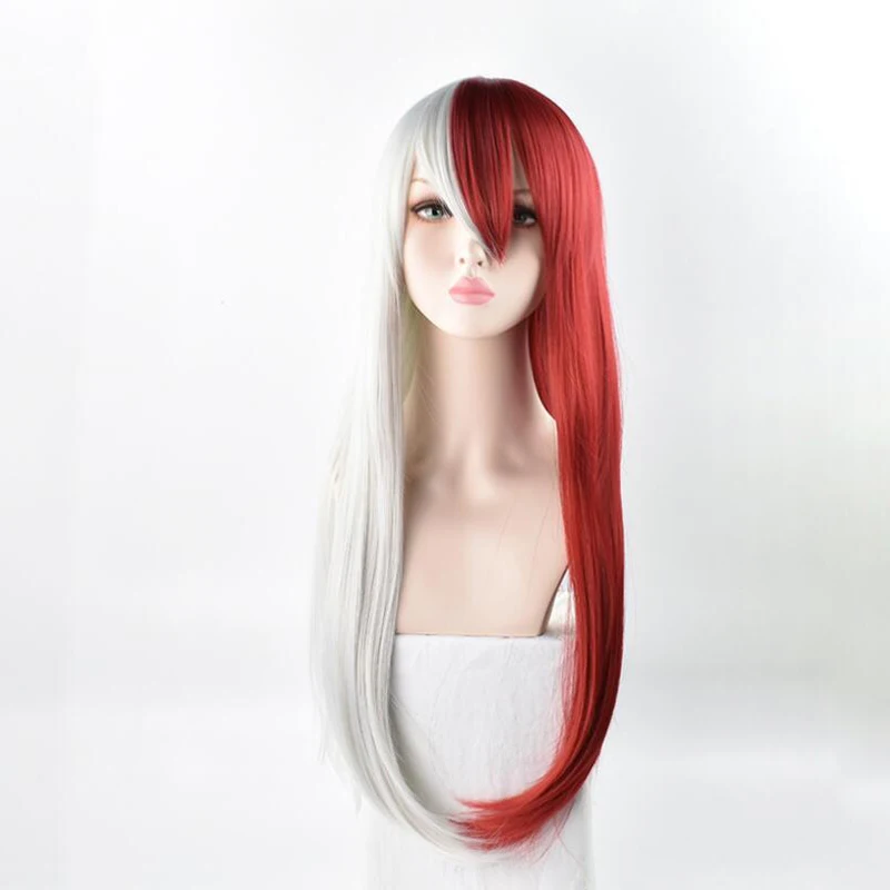 

My no Hero Gym Todoroki Shoto Boku Anime Cosplay Wig Wig + Cap
