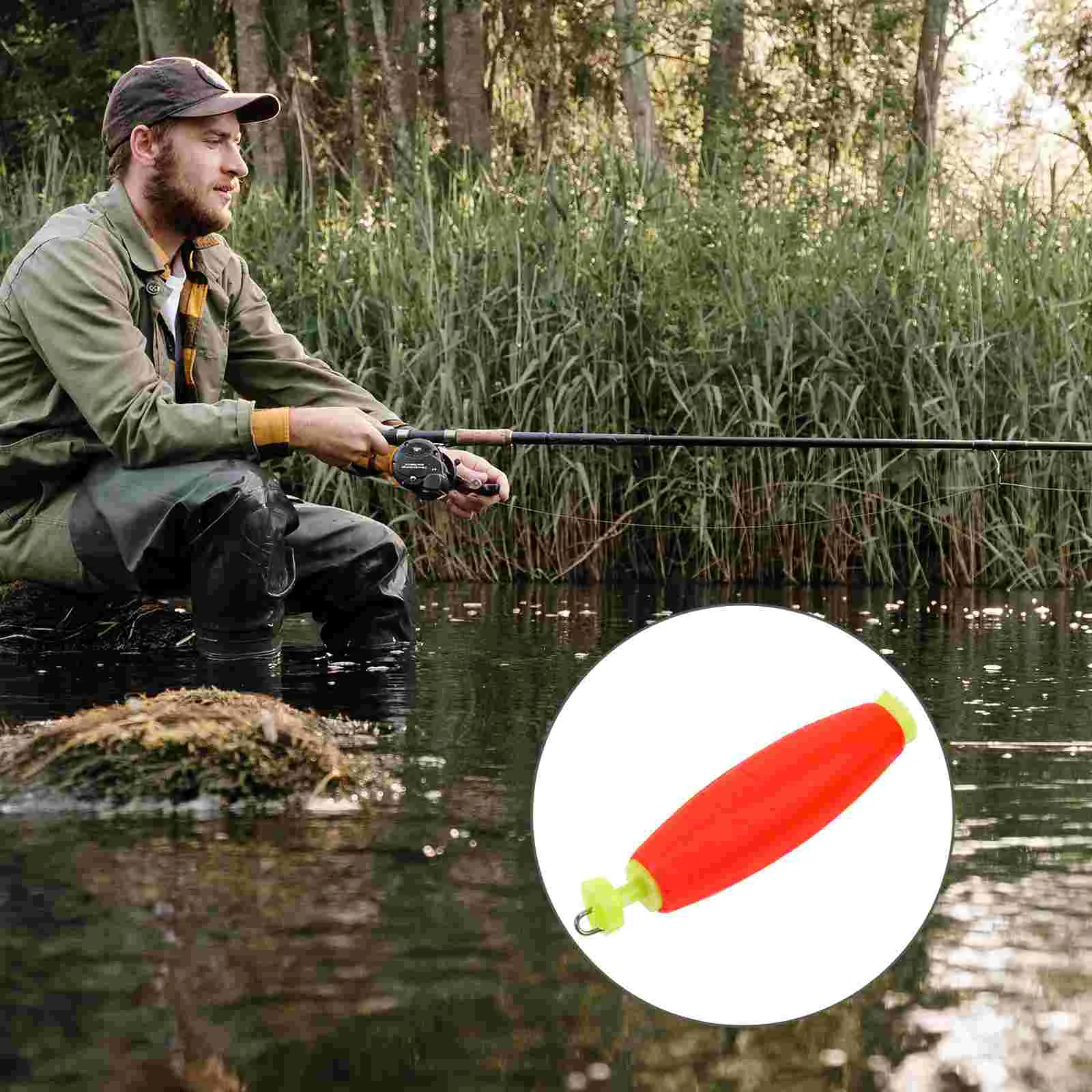 

Fishingfloats Bobbers Float Bobberpeg Styrofoam Lure Rig Rigs Pvc Carp Cigar Redweighted Tackle Stopper Outdoor Net Practical