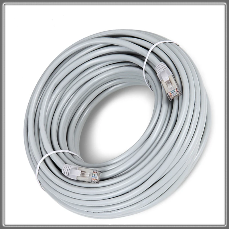 

CAT5 Ethernet Network Cable RJ45 Lan Cable 10M 20M SSTP Patch LanCable for CCTV IP Camera NVR PC Router Laptop