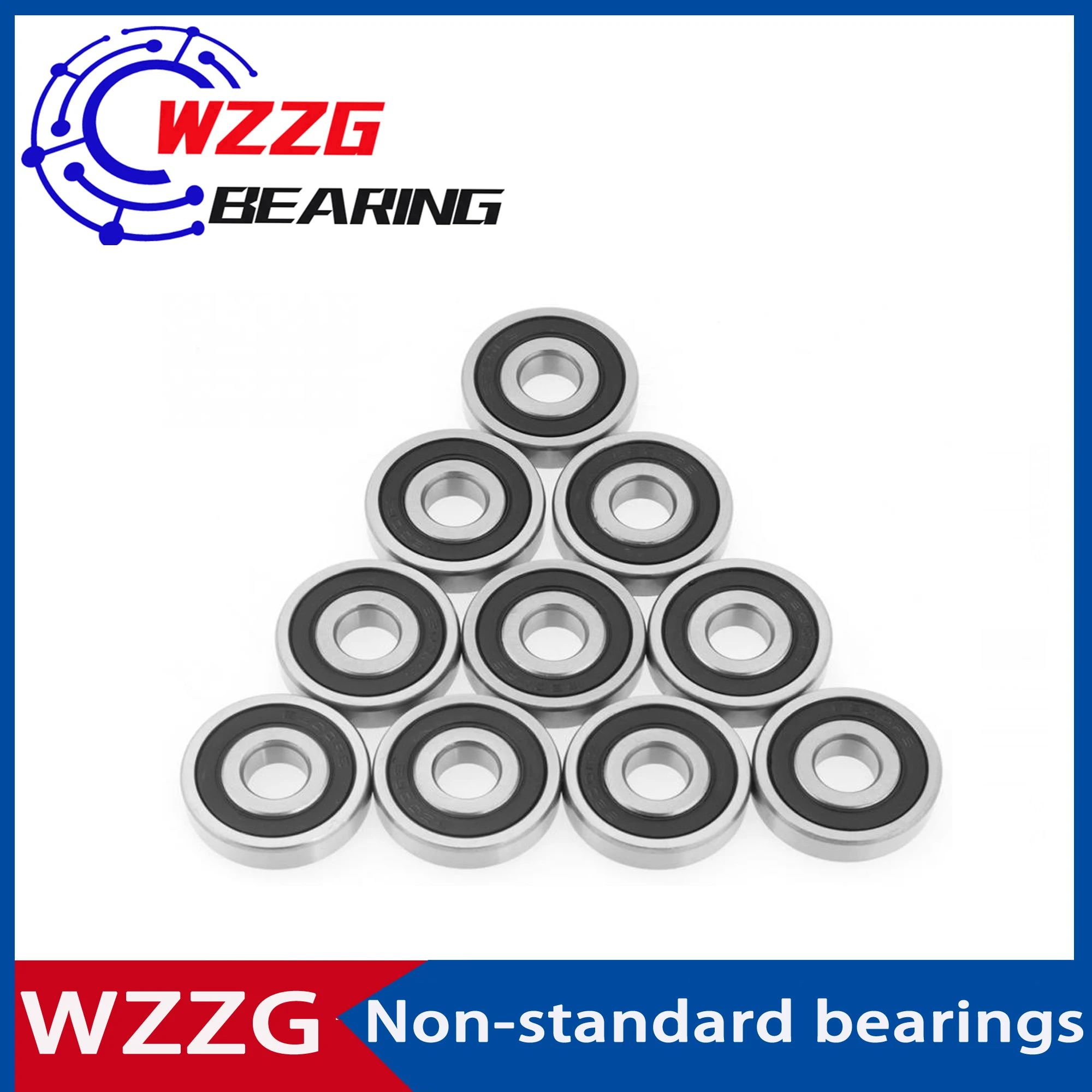 WZZG 1 шт. высококачественный нестандартный подшипник 6202/38-2RS 15*38*11 мм шариковый с