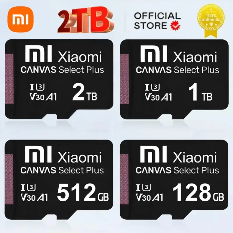 Высокоскоростная карта памяти Xiaomi Mijia C10 U3 1 ТБ V30 Micro TF SD 128 ГБ 256 флэш-карта для