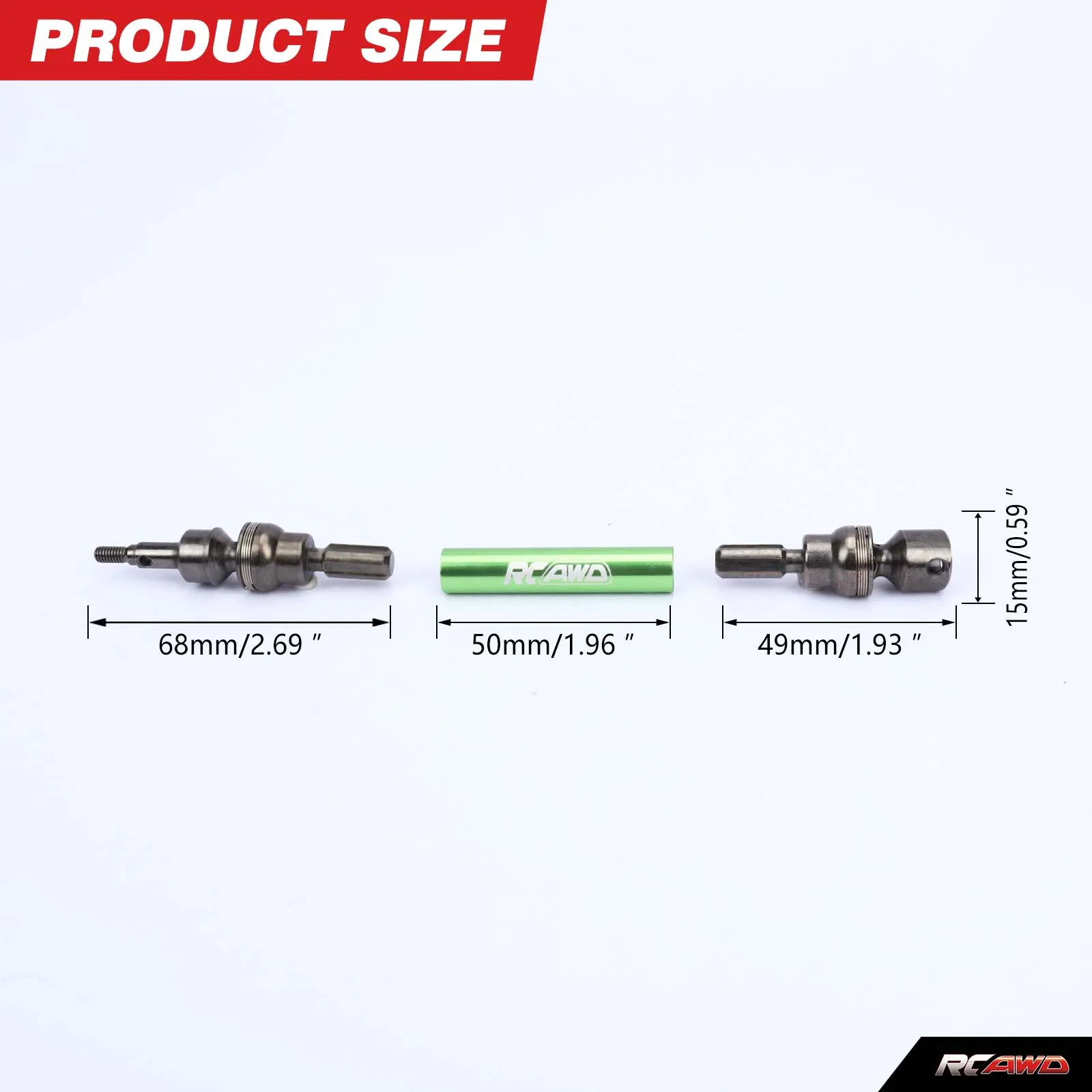 2 шт./набор ползунок передний и задний приводной вал набор аксессуары для 1/10 ARRMA 3s
