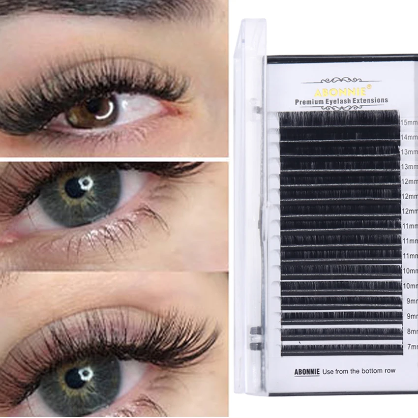 

16 Rows Of Blossoming False Eyelashes Natural And Comfortable Single Root False Eyelashes Eyelash Extension