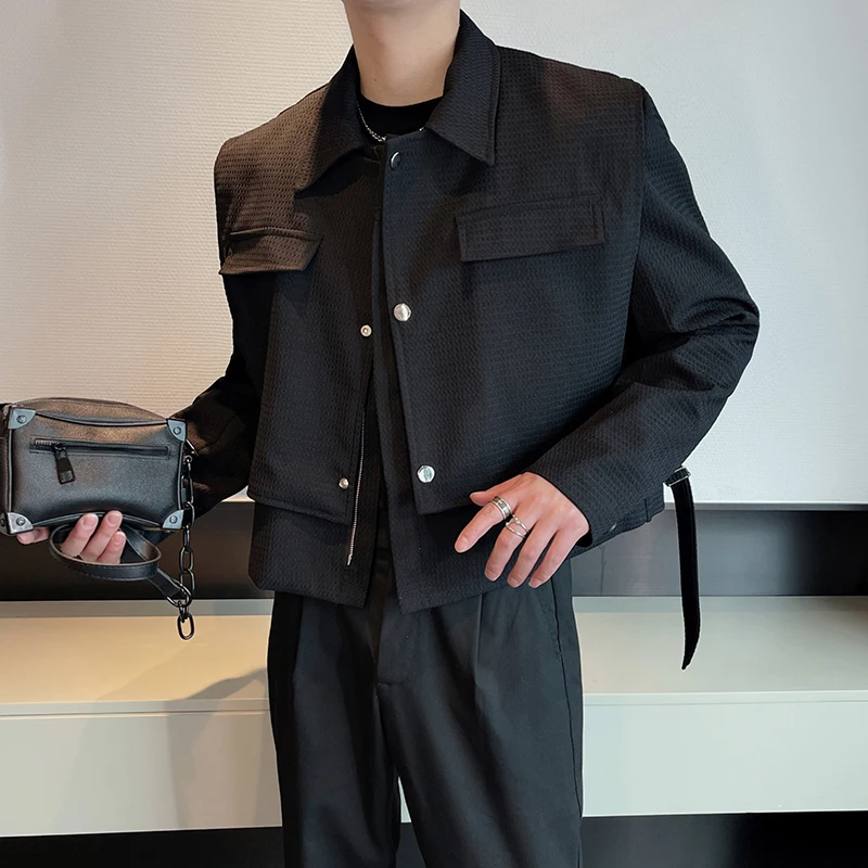 Dawu Xiaowu Design Sense куртка жилет комплект из двух предметов мужская весенняя корейская