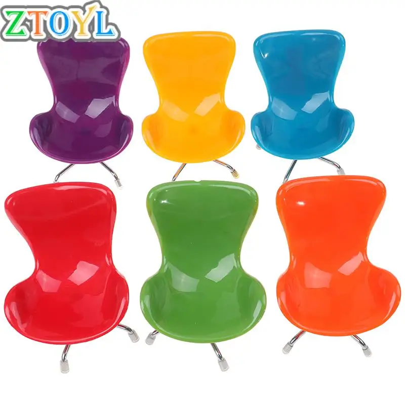 1 шт. 1/6 миниатюрный стул для кукольного домика модель мебели игрушки украшения 13