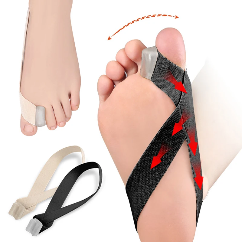 

Разделитель для пальцев носков корректор для большого пальца выпрямитель для ног устройство для ортопедической деформации кости при вальгусной шине рукав корректор бурсита