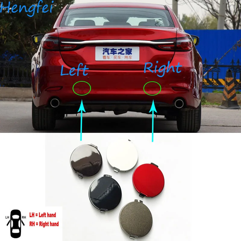 

Car Accessories Trailer Hook Cover For Mazda 6 Atenza 2019~2023 Pull the trailer cover Towing cover