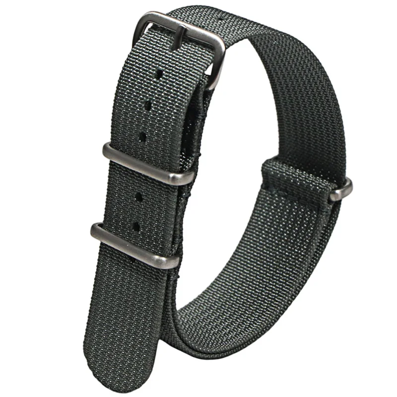 Ремешок в рубчик для наручных часов диаметром 20 мм 22 металлическая плетеная