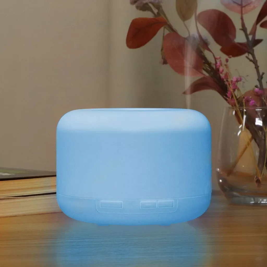 

Новинка 2023, увлажнитель воздуха Aromacare на 500 мл, USB аромадиффузор, портативный диффузор для ароматерапии с 7 светодиодный одами для офиса, Bedro