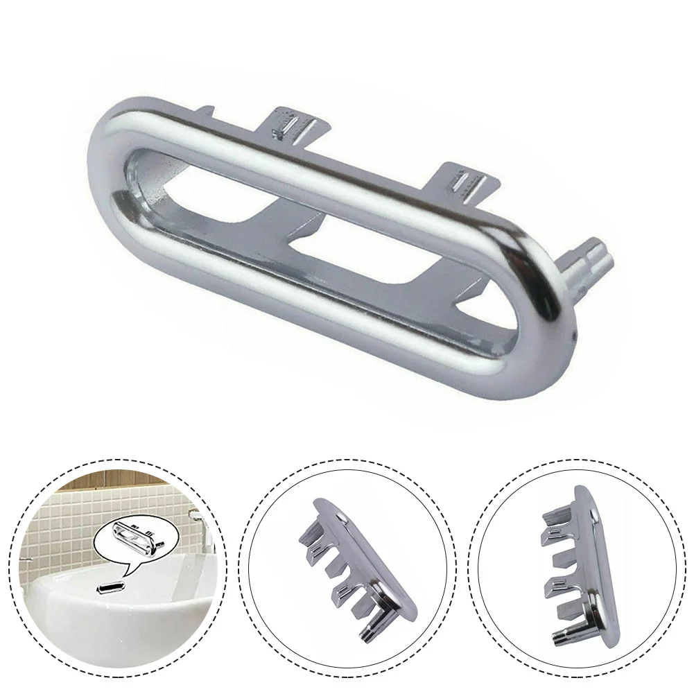 

Basin Sink Spare Overflow Cover Oval For All Types Of Ceramic Pots Overflow Ring Home Basin Sink Overflow Ring Accessories