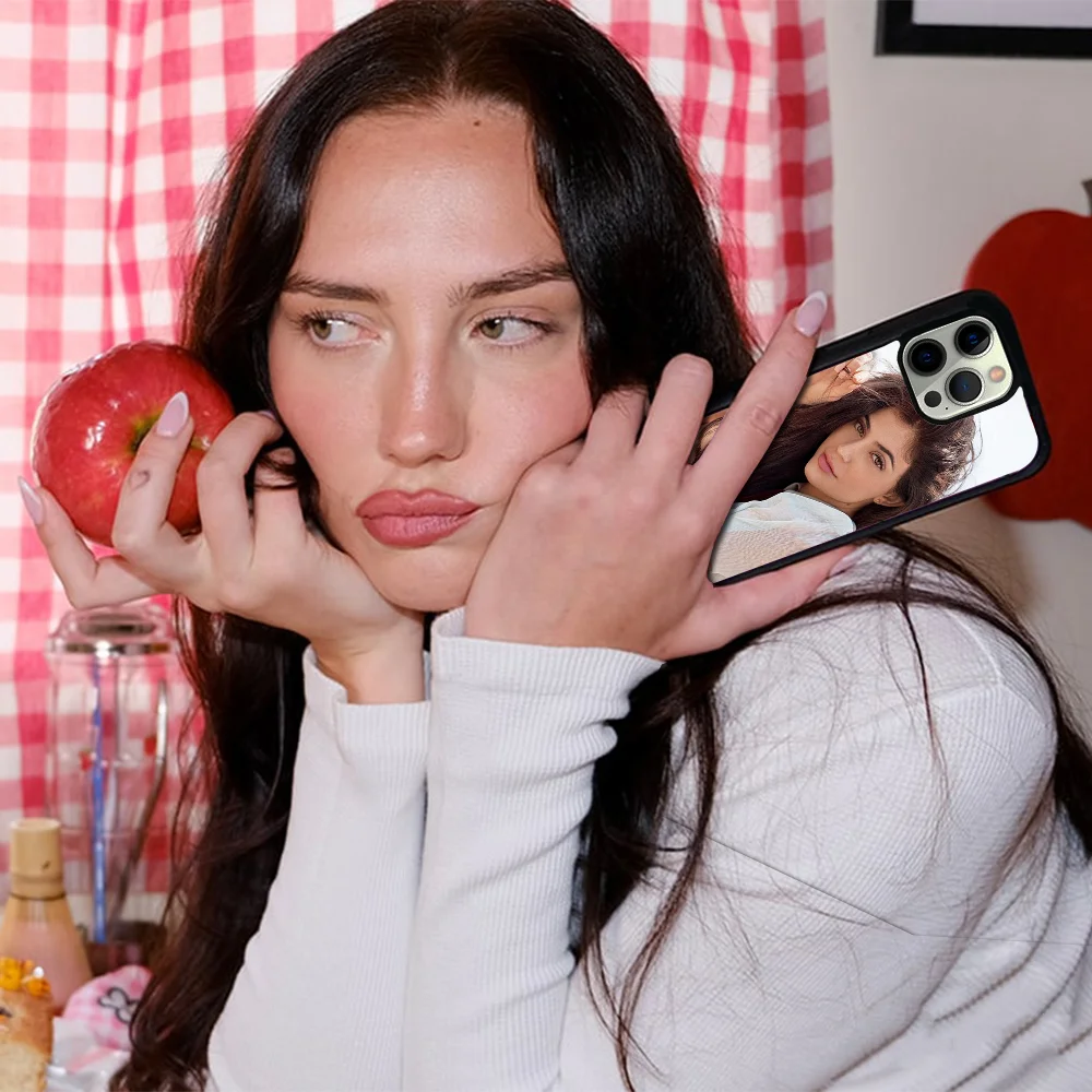 Чехол для телефона Star K-KYLIE-J-JENERS IPhone 11 12 13 14 15 Pro Max зеркальный акриловый чехол из ТПУ