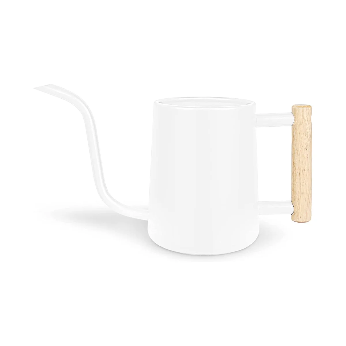 

Watering Can Indoor Plants, 35 Oz/1000 Ml Metal Stainless Steel Watering Can Pot with Long Spout for Indoor House White