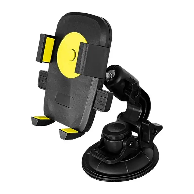

Держатель для телефона на присоске на лобовое стекло автомобиля, регулируемая подставка для телефонов 4,7-7,2 дюймов, грузовиков, пикапов, автомобилей, такси