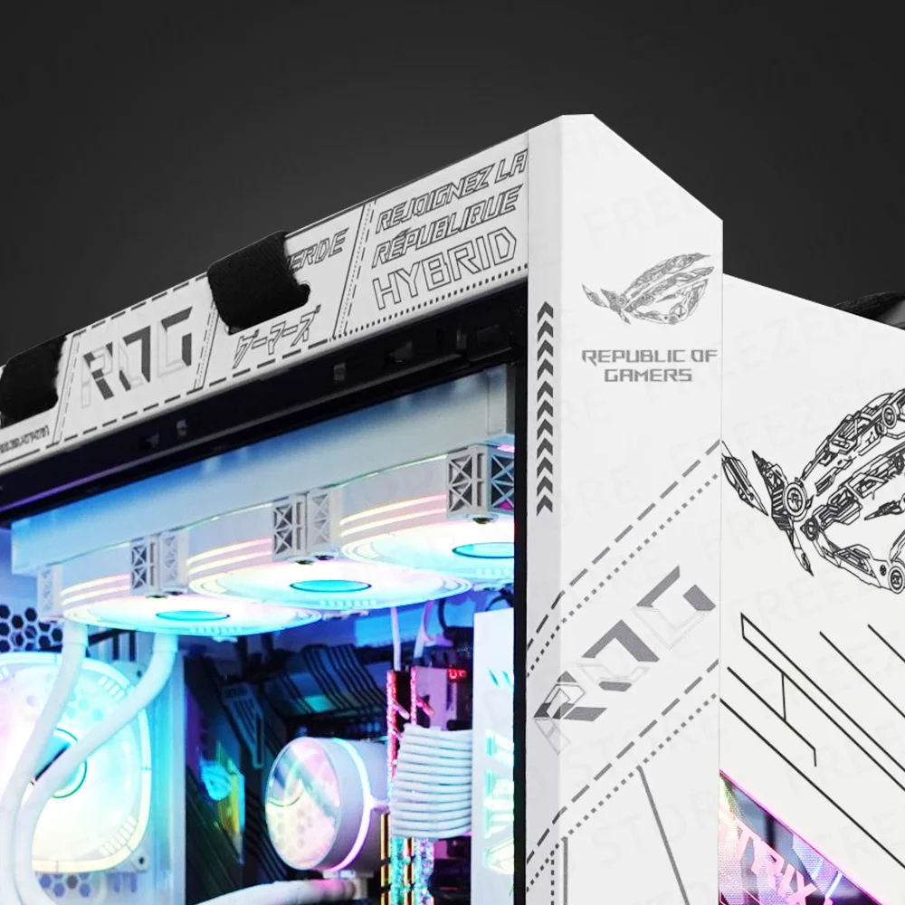 Наклейка на чехол ROG Strix Helios ASUS GX601 наклейки шасси для геймеров украшение сделай