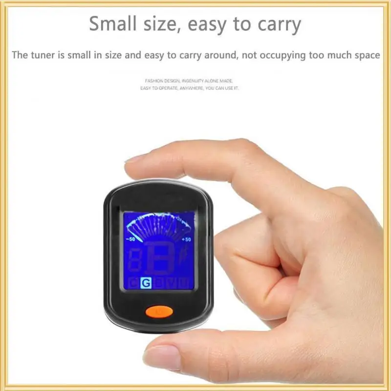 

Folk Guitar Bass Violin Ukulele Tuner Digital Clip Lcd Display Musical Instrument Guitar Tuner Sensitivity Electric Tune