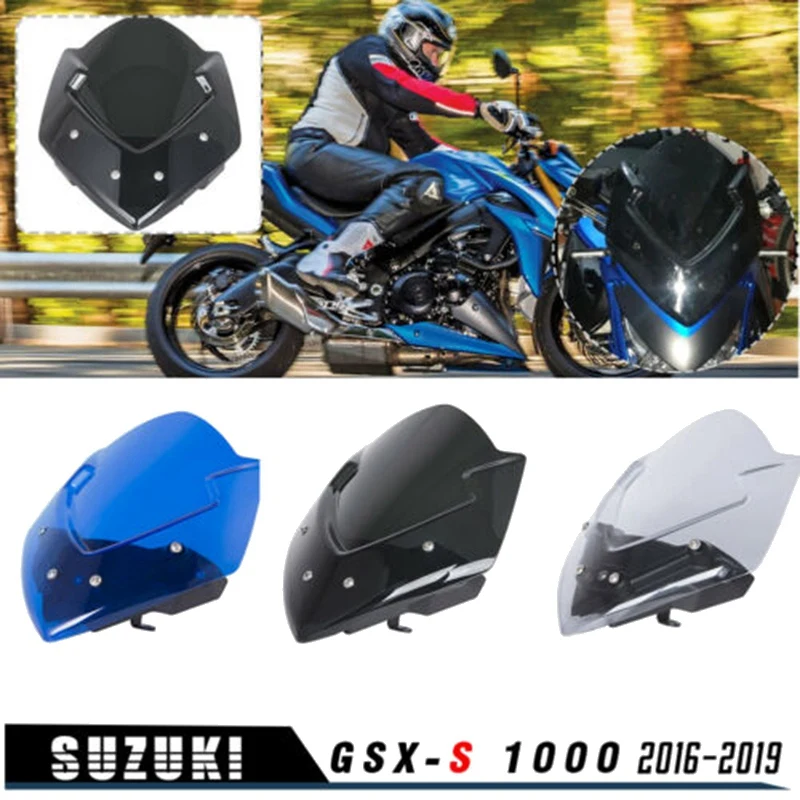 Аксессуары для лобового стекла мотоцикла Suzuki GSXS 1000 2016 2017 2018 2019 2020
