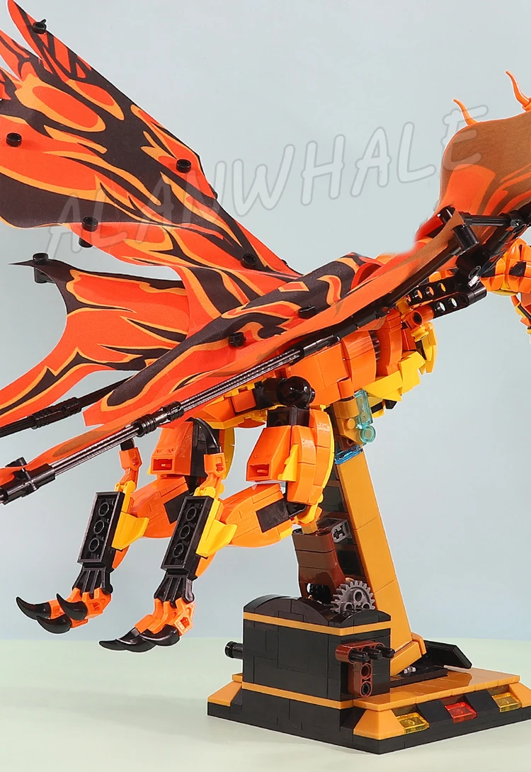 1174 шт. Набор строительных блоков с подсветкой World of Pandora Phantom Wyevrn Toruk Makto Way Water 13004