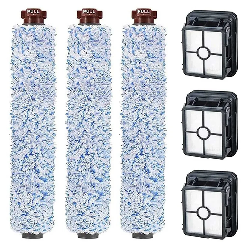 

Accessory For Bissell Crosswave .3 Brus Hroll And 3 Filters , For Crosswave, Spare Parts/Replacement Kits For Bissell